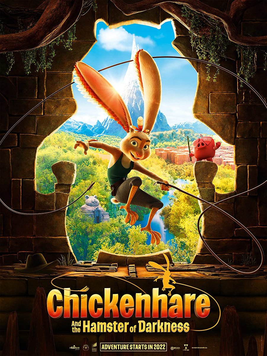 Affiche Chickenhare and the Hamster of Darkness