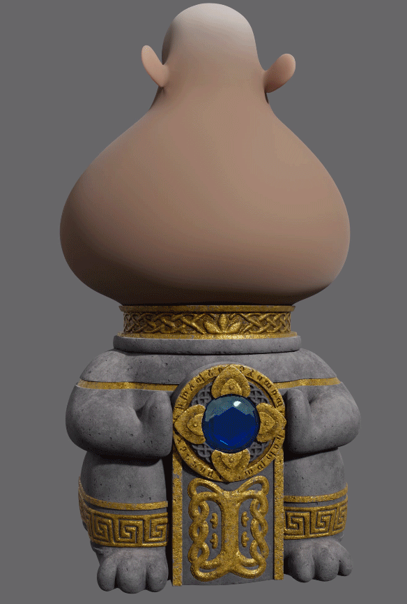 Groundhog turn animation