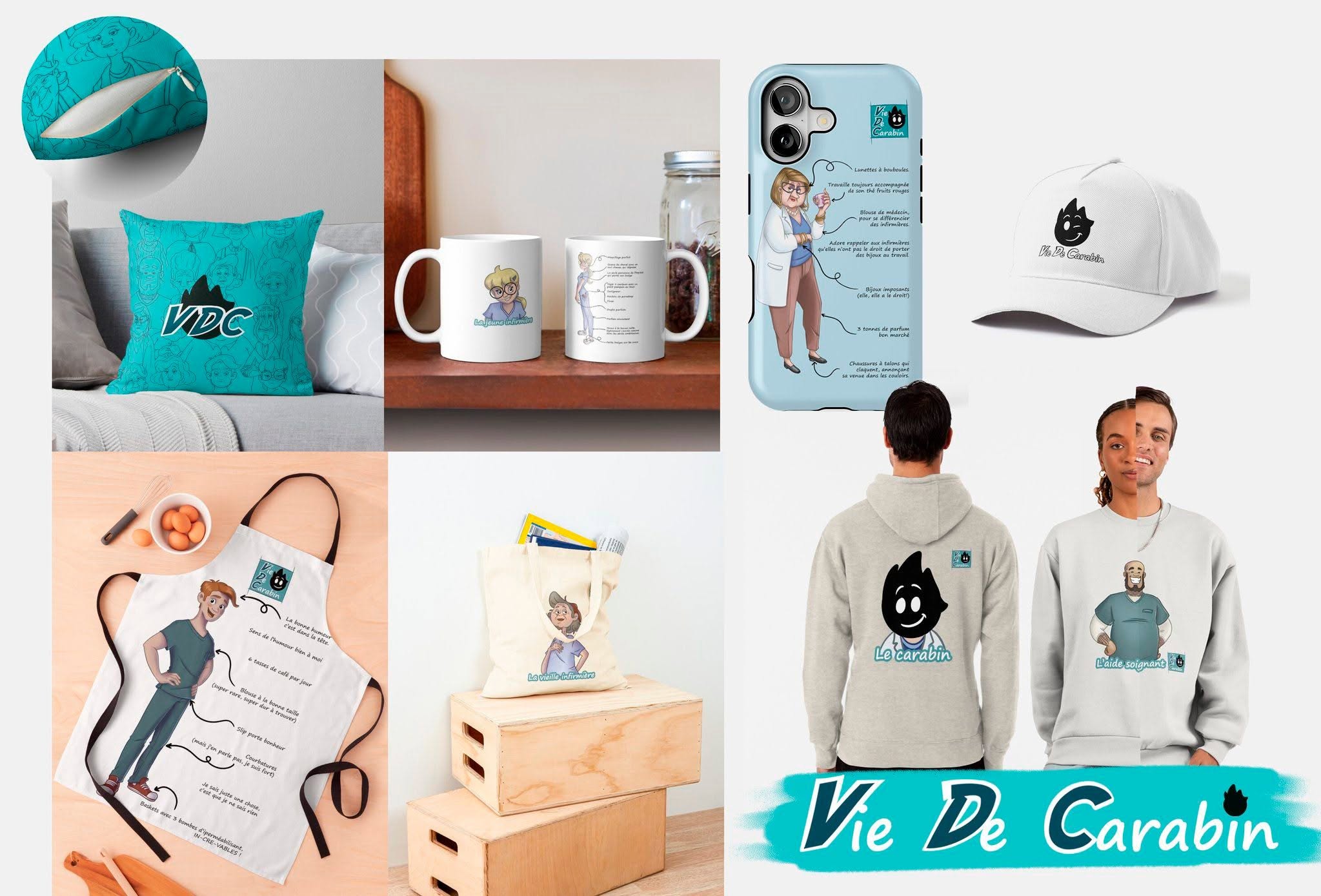 Goodies Vie de Carabin